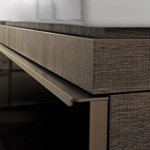 Тумба под раковину Geberit Citterio 133x55 с полочкой справа 835436000 Тумба под раковину Geberit Citterio 133x55 с полочкой справа 835436000