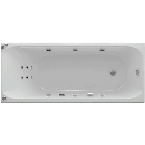 Акриловая ванна Aquatek Альфа 170 гидромассПН с фронтальныйм экраном слив слева ALF170-0000007 Акриловая ванна Aquatek Альфа 170 гидромассПН с фронтальныйм экраном слив слева ALF170-0000007
