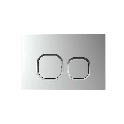 Клавиша смыва Aquatek KDI-0000058 BС хром матовый ободок хром Клавиша смыва Aquatek KDI-0000058 BС хром матовый ободок хром