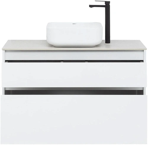 Тумба под раковину Aquanet Nova Lite 100 белый (2 ящика) 00242581 Тумба под раковину Aquanet Nova Lite 100 белый (2 ящика) 00242581