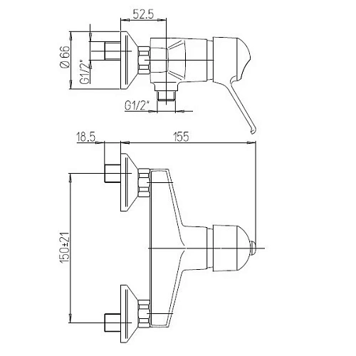 Смеситель для раковины Paini Nove 09PZ211 с донным клапаном, черный матовый PVD Смеситель для раковины Paini Nove 09PZ211 с донным клапаном, черный матовый PVD