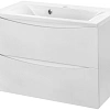 Тумба под раковину Vincea Mia 750 подвесная, 2 выкатных ящика soft close, G.White VMC-2MA750GW Тумба под раковину Vincea Mia 750 подвесная, 2 выкатных ящика soft close, G.White VMC-2MA750GW