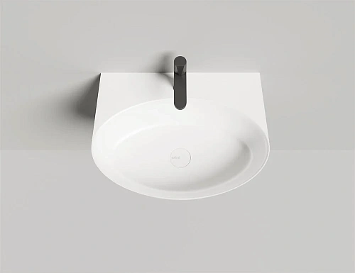 Раковина Salini ALDA WALL 02 покраска по RAL полностью 140312GF 580x450 накладная S-Sense Раковина Salini ALDA WALL 02 покраска по RAL полностью 140312GF 580x450 накладная S-Sense