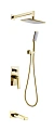 Душевая система Boheme Venturo 384-2 скрытого монтажа, золото Душевая система Boheme Venturo 384-2 скрытого монтажа, золото