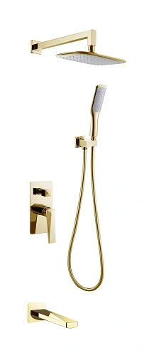 Душевая система Boheme Venturo 384-2 скрытого монтажа, золото Душевая система Boheme Venturo 384-2 скрытого монтажа, золото