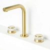 Смеситель для раковины Boheme AURA MAT GOLD 152-MG-A Смеситель для раковины Boheme AURA MAT GOLD 152-MG-A