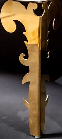 Ножки для мебели Armadi Art AJUR 880-G nova золото, h34 (пара) Ножки для мебели Armadi Art AJUR 880-G nova золото, h34 (пара)