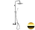 Душевая система Remer Energy EY37X7SS9SSDO, золото глянцевое Душевая система Remer Energy EY37X7SS9SSDO, золото глянцевое