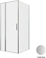 Душевой уголок Allen Brau Priority 90x100 3.31026.BA + 3.31047.BA серебро браш Душевой уголок Allen Brau Priority 90x100 3.31026.BA + 3.31047.BA серебро браш