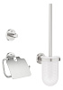 Картинка анонса товара «комплект аксессуаров grohe essentials (3 предмета), суперсталь (40407dc1)»