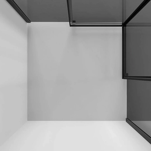 Душевой уголок Niagara Nova NG-2829-34BLACK (90x90x195) квадратная, раздвижная, черный матовый, стекло тонированное Душевой уголок Niagara Nova NG-2829-34BLACK (90x90x195) квадратная, раздвижная, черный матовый, стекло тонированное