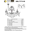 Люстра подвесная Omnilux Grosseto OML-77713-08 Люстра подвесная Omnilux Grosseto OML-77713-08