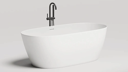 Ванна отдельностоящая Salini SOFIA 170х80 102516G из искусственого камня S-Sense Ванна отдельностоящая Salini SOFIA 170х80 102516G из искусственого камня S-Sense
