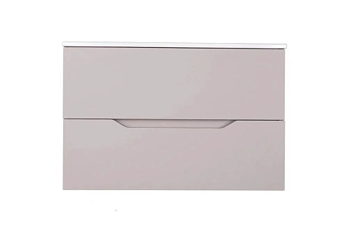 Тумба с раковиной Orange Line Li-80TuL+Ra подвесная, латте матовый Тумба с раковиной Orange Line Li-80TuL+Ra подвесная, латте матовый