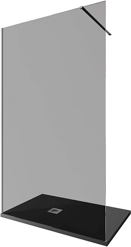 Душевая перегородка Allen Brau Infinity 1 160 3.21032.BA.T серебро брашированное Душевая перегородка Allen Brau Infinity 1 160 3.21032.BA.T серебро брашированное