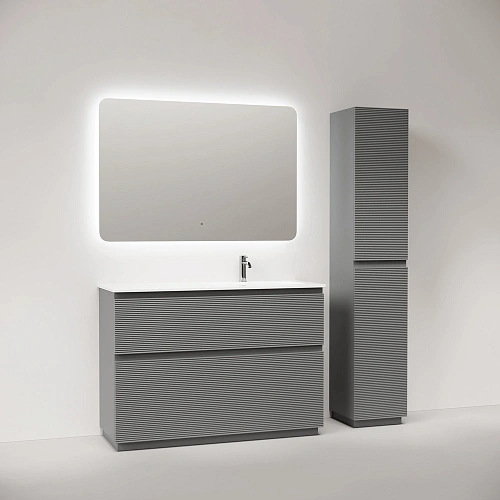 Тумба под раковину SANCOS Folk Floor FL120FRES правая 1190х445х850 Ergraut soft, напольная Тумба под раковину SANCOS Folk Floor FL120FRES правая 1190х445х850 Ergraut soft, напольная