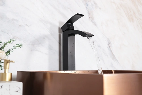 Смеситель для раковины Gid Victoria L120-BM-D L120BMD черный матовый Смеситель для раковины Gid Victoria L120-BM-D L120BMD черный матовый