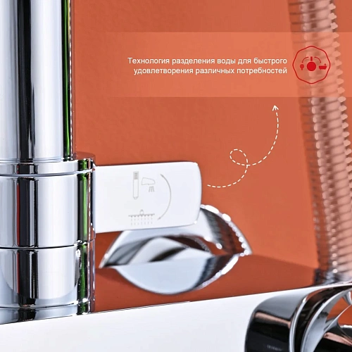 Душевая система Raglo R03.24, хром Душевая система Raglo R03.24, хром