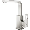 Смеситель для раковины GROHE Eurocube с высоким изливом, суперсталь (23135DC0) Смеситель для раковины GROHE Eurocube с высоким изливом, суперсталь (23135DC0)