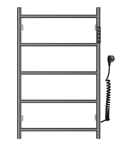 Полотенцесушитель электрический Wonzon & Woghand темный графит (WW-AL405-GM) Полотенцесушитель электрический Wonzon & Woghand темный графит (WW-AL405-GM)