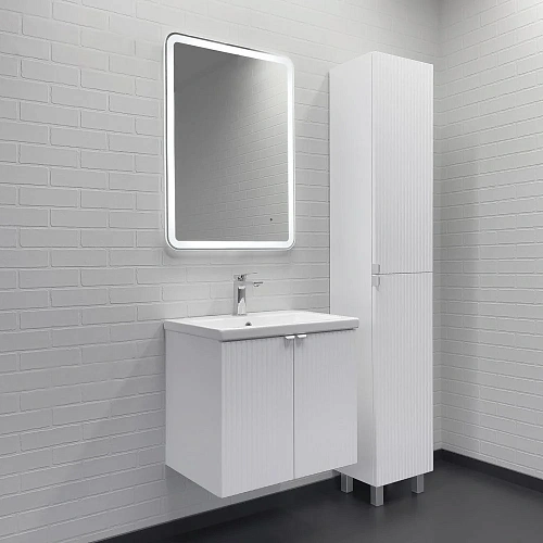 Тумба с раковиной Comforty Лима-60П 00-00019238 белый матовый раковина Como 60 Тумба с раковиной Comforty Лима-60П 00-00019238 белый матовый раковина Como 60