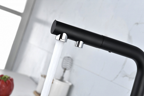 Смеситель для кухни Paulmark SERPENTINE антрацит Se213222-AN Смеситель для кухни Paulmark SERPENTINE антрацит Se213222-AN