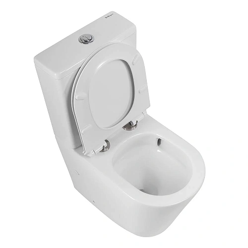 Унитаз напольный BelBagno FLAY-TOR BB2149CP-TOR/BB2149T/BB2111SC безободковый с сиденьем Унитаз напольный BelBagno FLAY-TOR BB2149CP-TOR/BB2149T/BB2111SC безободковый с сиденьем