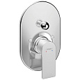 Детальная картинка товара «смеситель для ванны hansgrohe rebris e, скрытого монтажа 72459000, хром»