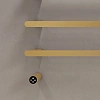 Полотенцесушитель электрический Vincea VTD-2H2BG, брашированное золото, таймер Полотенцесушитель электрический Vincea VTD-2H2BG, брашированное золото, таймер