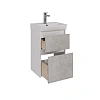Тумба под раковину Lemark COMBI 45 см подвесная/напольная, бетон/белый LM03C45T-Beton Тумба под раковину Lemark COMBI 45 см подвесная/напольная, бетон/белый LM03C45T-Beton