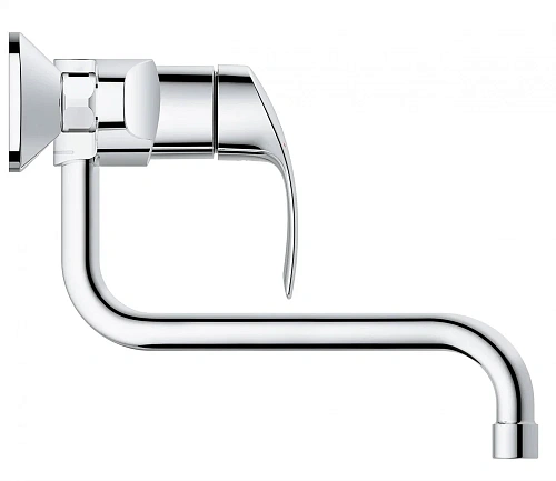 Смеситель для кухни GROHE Eurosmart new настенный, вынос 200 мм, хром (32224002) Смеситель для кухни GROHE Eurosmart new настенный, вынос 200 мм, хром (32224002)