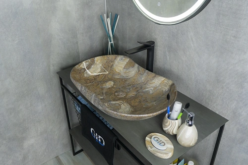 Раковина Gid Mnc503 54440 накладная под камень глянцевая 66.5x41x12 Раковина Gid Mnc503 54440 накладная под камень глянцевая 66.5x41x12