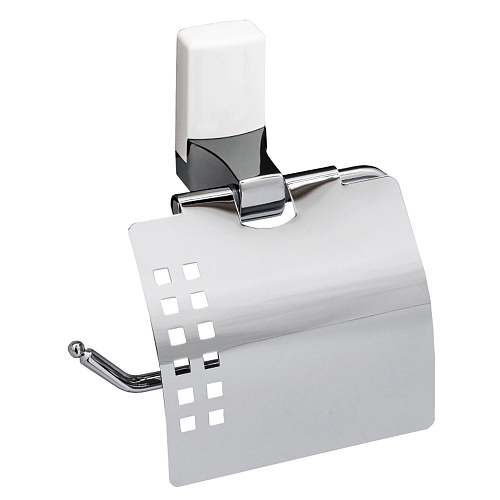 Держатель туалетной бумаги WasserKRAFT Leine K-5025WHITE белый/хром Держатель туалетной бумаги WasserKRAFT Leine K-5025WHITE белый/хром