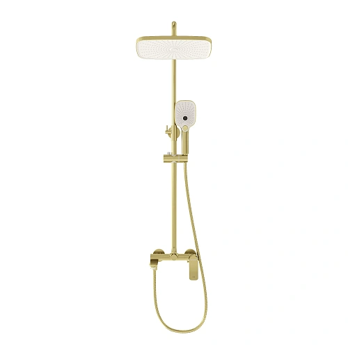 Душевая система GROSSMAN Advans 500.K35.09.320 золото сатиновый Душевая система GROSSMAN Advans 500.K35.09.320 золото сатиновый