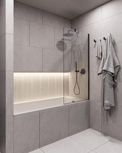 Шторка на ванну Timo TC-90/03C-8 в узком профиле черный 1400x900, стекло прозрачное 8 мм Шторка на ванну Timo TC-90/03C-8 в узком профиле черный 1400x900, стекло прозрачное 8 мм