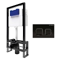 Инсталляция для унитаза BETTOSERB SAVA FREE STANDING SFS40006471 с клавишей смыва SMART черный матовый Инсталляция для унитаза BETTOSERB SAVA FREE STANDING SFS40006471 с клавишей смыва SMART черный матовый