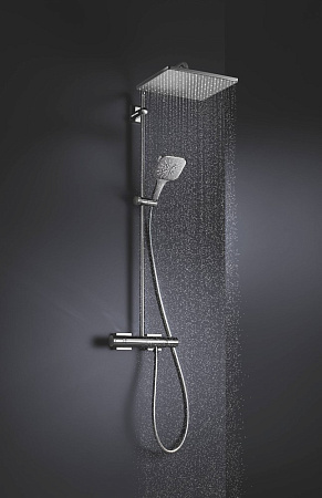 Душевая лейка Grohe Rainshower Smartactive 130, 3 режима струи, хром (26550000)