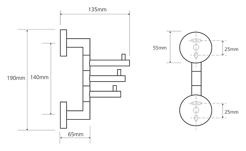 Крючок Bemeta OMEGA 104206072 Крючок Bemeta OMEGA 104206072