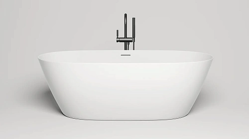 Ванна отдельностоящая Salini SOFIA 165x75 102511G из искусственого камня S-Sense Ванна отдельностоящая Salini SOFIA 165x75 102511G из искусственого камня S-Sense