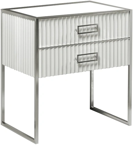 Тумба под раковину Boheme MONACO 80см h84см белая глянец + хром под раковину моноблок 866-080-WCR Тумба под раковину Boheme MONACO 80см h84см белая глянец + хром под раковину моноблок 866-080-WCR