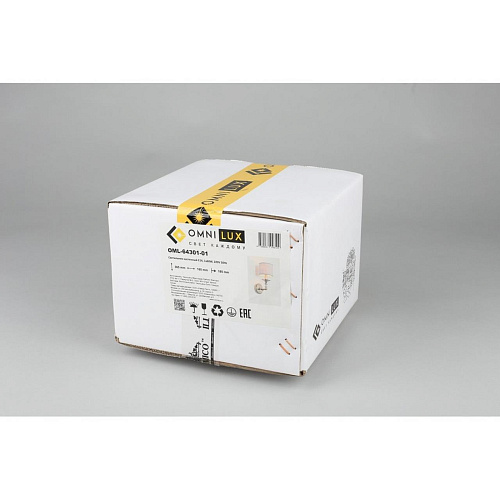 Светильник настенный (Бра) Omnilux Rovigo OML-64301-01 Светильник настенный (Бра) Omnilux Rovigo OML-64301-01