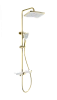 Душевая система Wonzon & Woghand с термостатом, брашированное золото (WW-B3098-A-BG) Душевая система Wonzon & Woghand с термостатом, брашированное золото (WW-B3098-A-BG)