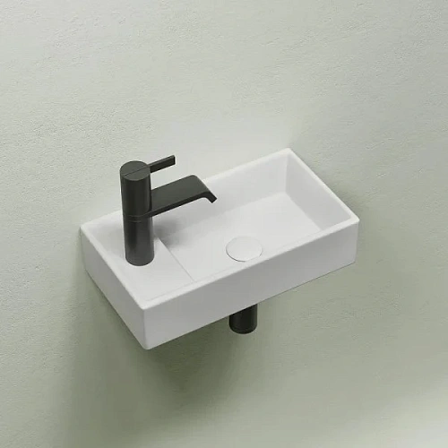 Раковина Ceramica Nova ELEMENT CN6051RMW белый матовый подвесная Раковина Ceramica Nova ELEMENT CN6051RMW белый матовый подвесная