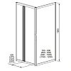 Боковая стенка Radaway Treviso S 32433-01-01N 75 см прозрачное стекло Боковая стенка Radaway Treviso S 32433-01-01N 75 см прозрачное стекло