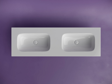 Раковина Ceramica Nova Grace CN7022wx мебельная 1410x457x137 с двумя чашами без отверстий под смеситель белый Раковина Ceramica Nova Grace CN7022wx мебельная 1410x457x137 с двумя чашами без отверстий под смеситель белый