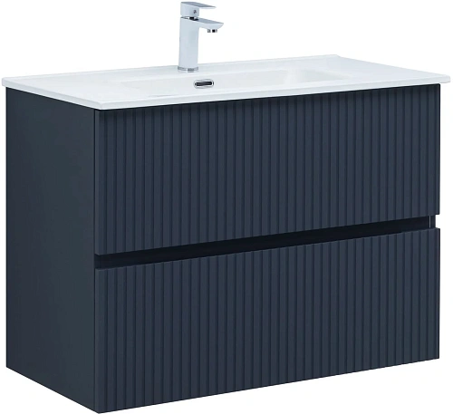 Тумба с раковиной Aquanet Джейн 90 00332523 маренго Тумба с раковиной Aquanet Джейн 90 00332523 маренго