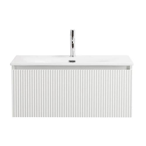 Тумба под раковину BelBagno UNO-800-1C-SO-BO Bianco Opaco, 800x455x350 Тумба под раковину BelBagno UNO-800-1C-SO-BO Bianco Opaco, 800x455x350