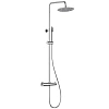 Душевая система AQUAme AQM8006CR с термостатом, хром Душевая система AQUAme AQM8006CR с термостатом, хром