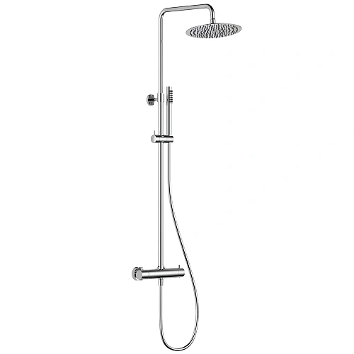 Душевая система AQUAme AQM8006CR с термостатом, хром Душевая система AQUAme AQM8006CR с термостатом, хром