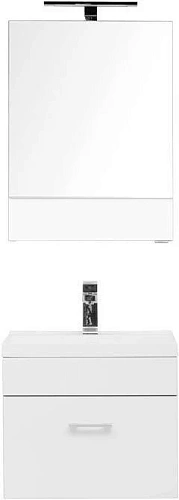 Комплект мебели Aquanet Верона 50 белый (подвесной 1 ящик) 00287650 Комплект мебели Aquanet Верона 50 белый (подвесной 1 ящик) 00287650